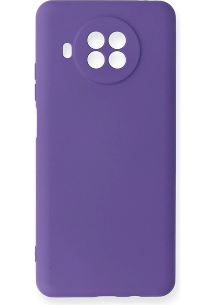 Xiaomi Mi 10T Lite Kılıf Nano Içi Kadife Silikon - Mor Bstmy