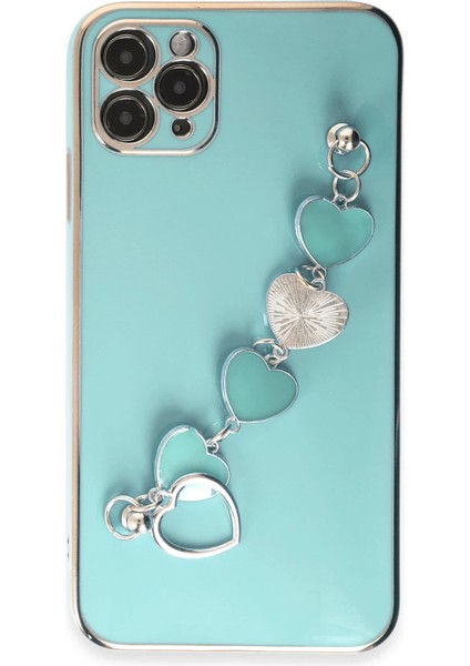 Iphone 11 Pro Max Kılıf Esila Silikon - Su Yeşili Bstmy