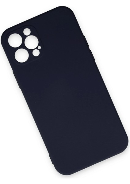 Iphone 12 Pro Max Kılıf Nano Içi Kadife Silikon - Lacivert Bstmy fiyatları
