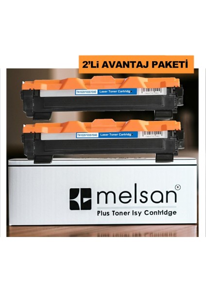 Brother MFC-1910, MFC-1910W Toner Ikili Paket Yüksek Kapasite Muadil