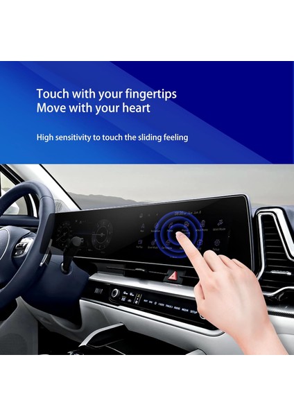 Kia Yeni Sportage 2023-2024-2025 Model Hayalet Ekran ve Navigasyon Uyumlu 9h Nano Ekran Koruyucu fiyatları