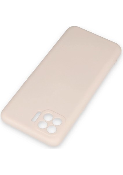 Reno 4 Lite Kılıf Nano Içi Kadife Silikon - Pudra Bstmy modelleri