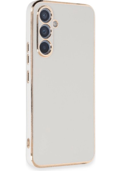 Samsung Galaxy A54 5g Kılıf Volet Silikon - Beyaz Bstmy
