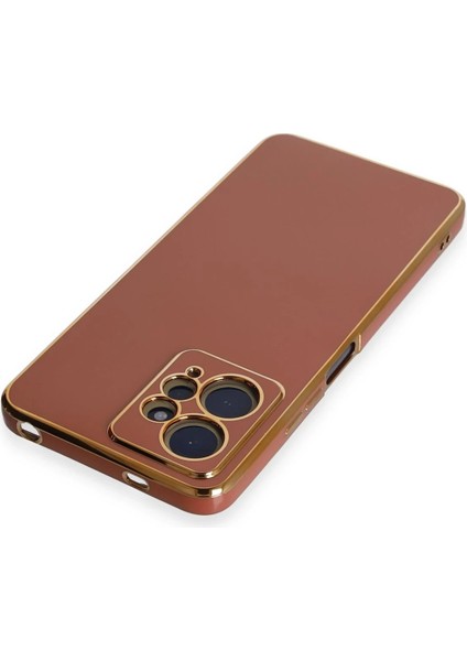 Xiaomi Redmi Note 12 4g Kılıf Volet Silikon - Kırmızı Bstmy