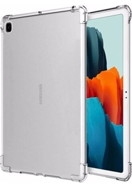 Samsung Galaxy P610 Tab S6 Lite 10.4 Kılıf Şeffaf Tablet Silikon - Şeffaf Bstmy