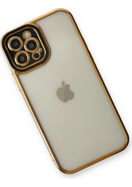 Iphone 12 Pro Kılıf Liva Lens Silikon - Siyah Bstmy