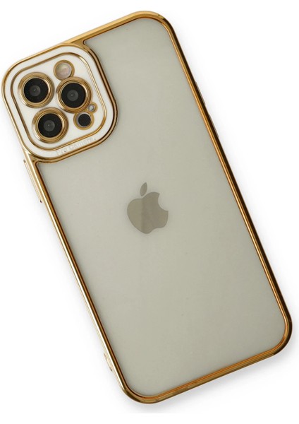 Iphone 12 Pro Kılıf Liva Lens Silikon - Beyaz Bstmy