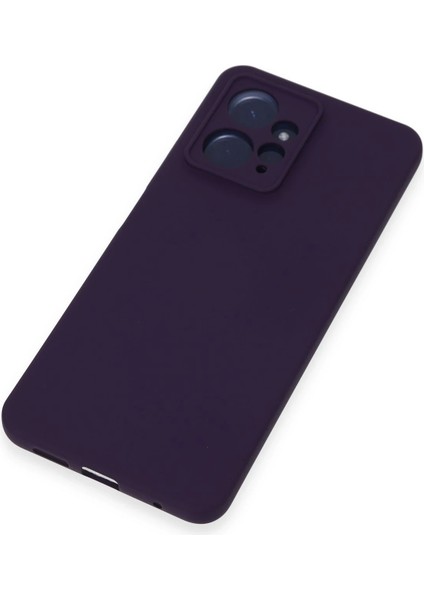 Xiaomi Redmi Note 12 4g Kılıf Nano Içi Kadife Silikon - Mor Bstmy