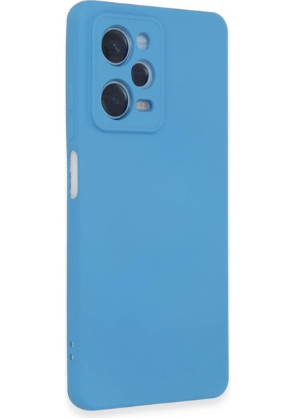 Xiaomi Redmi Note 12 Pro 5g Kılıf Nano Içi Kadife Silikon - Mavi Bstmy