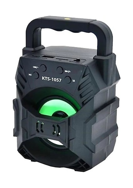 Kts-1057 Işıklı Bluetooth Hoparlör Siyah fiyatları