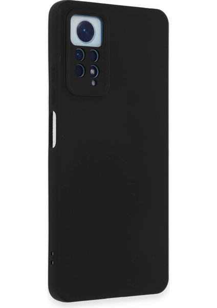 Xiaomi Redmi Note 12 Pro 4g Kılıf Nano Içi Kadife Silikon - Siyah Bstmy