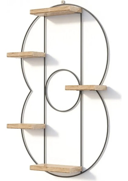 Duvar Rafı 2 Adet Modern Dekoratif Duvar Rafı 5li modelleri