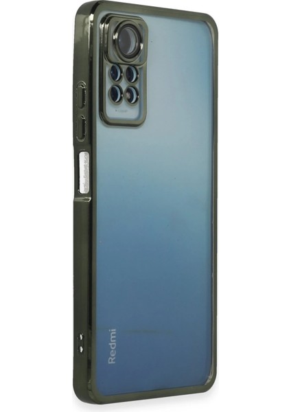 Xiaomi Redmi Note 12 Pro 4g Kılıf Razer Lensli Silikon - Yeşil Bstmy