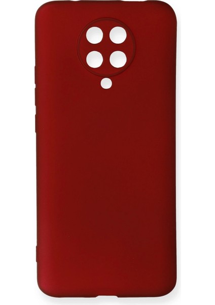 Xiaomi K30 Pro Kılıf First Silikon - Bordo Bstmy
