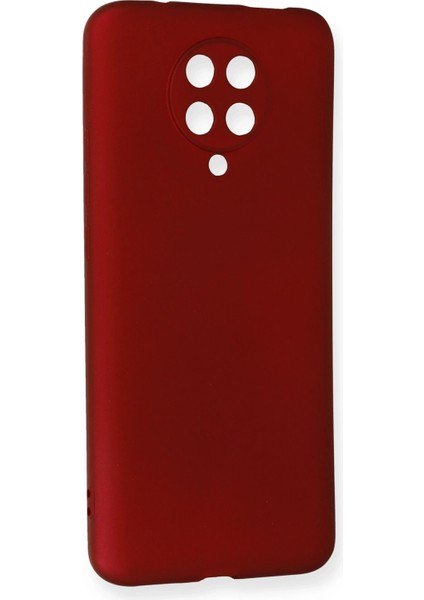 Xiaomi K30 Pro Kılıf First Silikon - Bordo Bstmy