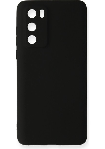 Huawei P40 Kılıf First Silikon - Siyah Bstmy