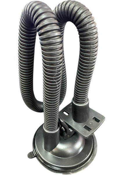 H111 Araç Içi Telefon Tutucu Vakumlu 60CM Uzun Spiralli Tutucu indirimleri