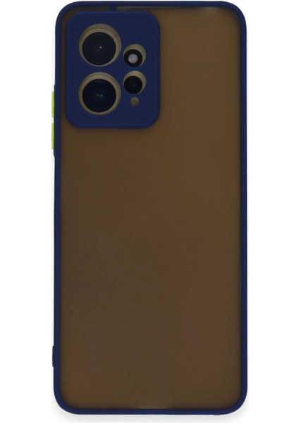 Xiaomi Redmi Note 12 4g Kılıf Montreal Silikon Kapak - Lacivert Bstmy