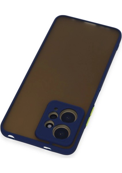 Xiaomi Redmi Note 12 4g Kılıf Montreal Silikon Kapak - Lacivert Bstmy
