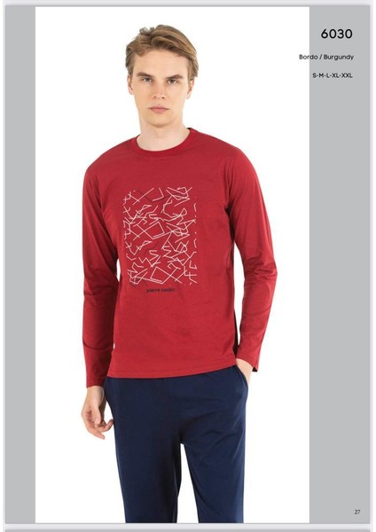 Pıerre Cardın Erkek 6030 Penye Pijama Takım 24K modelleri