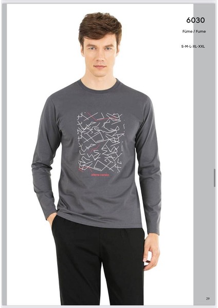 Pıerre Cardın Erkek 6030 Penye Pijama Takım 24K fırsatları