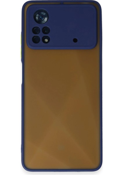 Xiaomi Poco X4 Pro 5g Kılıf Montreal Silikon Kapak - Lacivert Bstmy