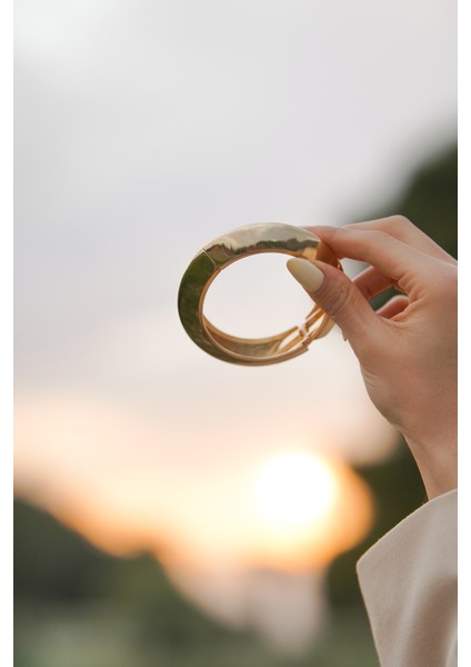 Gold Kelepçe Bileklik