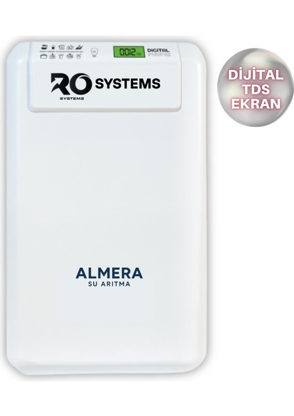 Dijital TDS Ekranlı 10 Aşamalı Mineral Destekli Ev Tipi Premium Su Arıtma Cihazı fiyatları