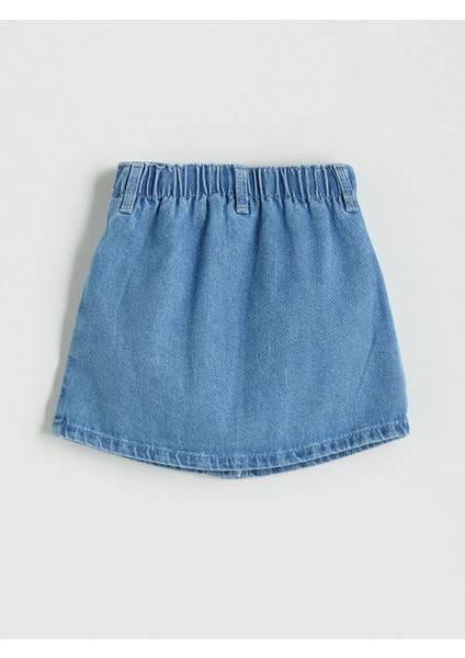 Lc Waıkıkı Kız Indıgo Kot Etek T T fiyatları