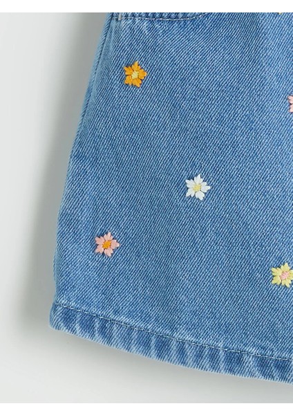 Lc Waıkıkı Kız Indıgo Kot Etek T T modelleri