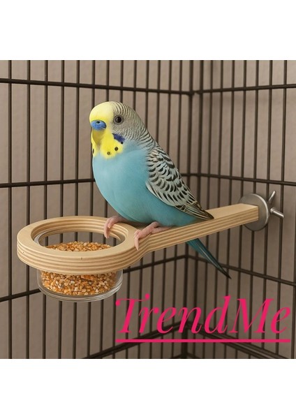 Trendme Atıştırmalık Yemlik ve Mamalıklı Kuş Tüneği