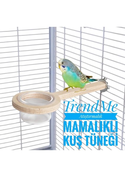 Trendme Atıştırmalık Yemlik ve Mamalıklı Kuş Tüneği fiyatları
