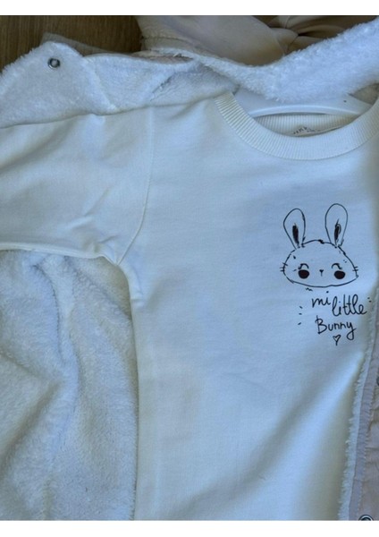 Kıpırık Baby3'lü Kız Çocuk Çocuk Içi Polarlı Ceket 2 Iplik Sweatshirt ve Pantalon Takım fiyatları