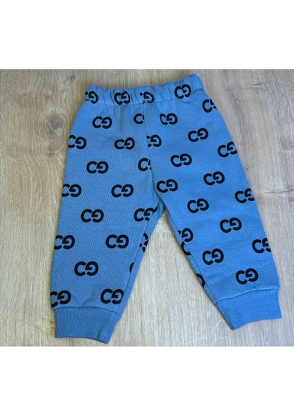 Kıpırık Baby3'lü Çocuk Çocuk Şardonlu Kapişonlu Sweatshirt Uzun Kollu Tshirt ve Eşohman Altı Takımı modelleri