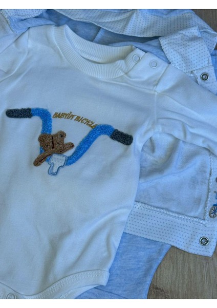 Kıpırık Baby3'lü Çocuk Çocuk 2 Iplik Bisiklet ve Ayıcık Desenli Takim fiyatları