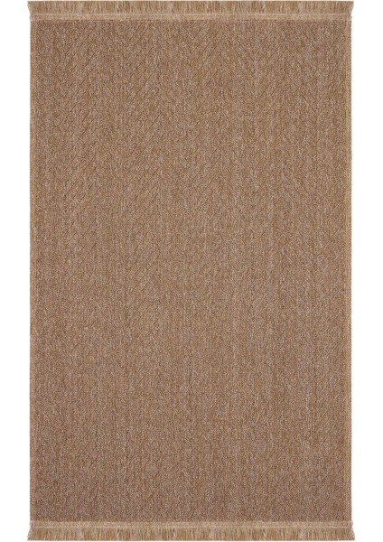 Mirage Kahverengi Kaymaz Tabanlı Makinada Yıkanabilir Bohem Oturma Odası Salon Balkon Kilimi Yolluk