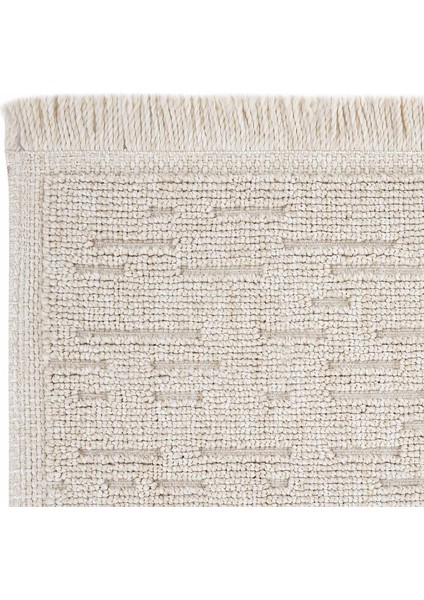 Mirage Bej Kilim Halı Çizgili Bukle Dokuma Kaymaz Taban Yumuşak Salon Oturma Odası İnce Yazlık Kilim fırsatları