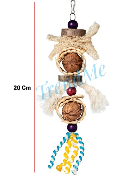 Trendme Cevizli Kemirmeli Kuş Oyuncağı fiyatları