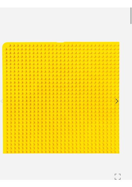 Ceco Toys Yapı Blokları Zemin Sarı 24,5X24,5 cm