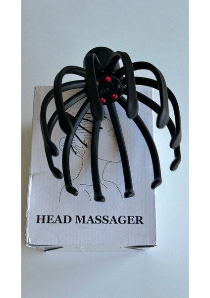 Elektrikli Sarjlı Ahtapot Terapotik Baş Kafa Masajı