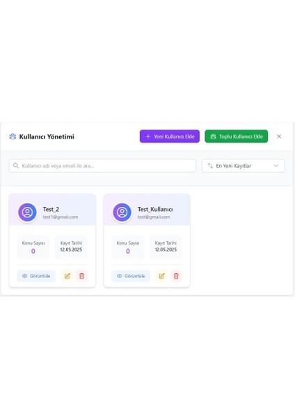 PlanEdu - YZ Destekli Eğitim Koçluk Sistemi 15 Kullanıcılı