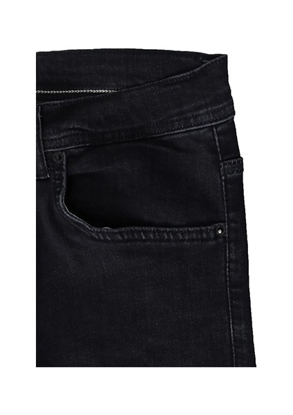 Hacker Fistan Store Erkek Füme Yüksek Bel Rahat Kesim Boru Paça Büyük Beden Jean Pantolon modelleri