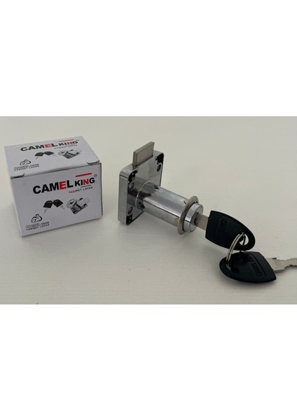 36 mm Dolap ve Çekmece Kilidi - Anahtarlı Metal Gövde (2 Paket- 2 kilit + 4 anahtar) fiyatları