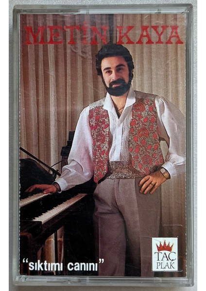 Metin Kaya Sıktımı Canını Kaset (Orjnal Dönem Kağıt Baskı Kaset)
