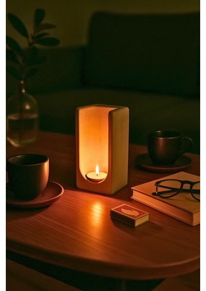 Tealight Mum Standı Modern Minimal | Dekoratif & Mumluk