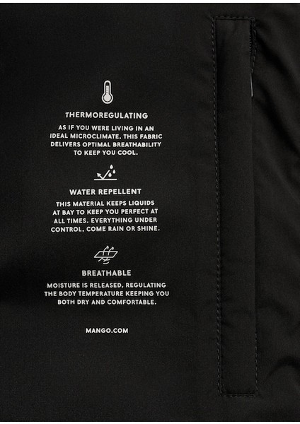 Kapüşonlu Kapitone Anorak