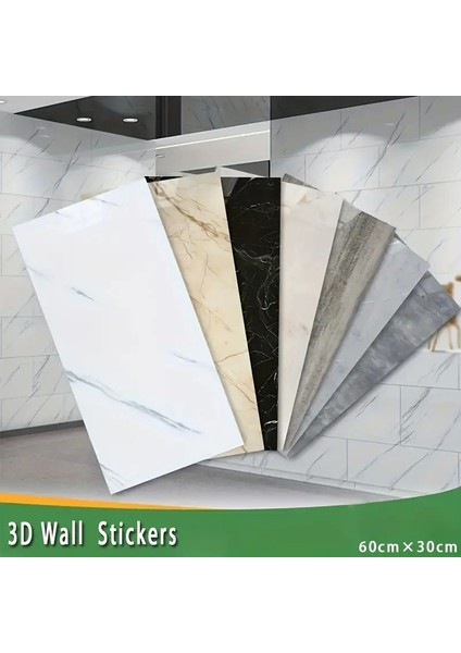Sarı Mermer Desenli Alüminyum Plastik Duvar Sticker - GMS9192-6460