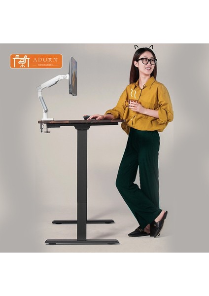 Yüksekliği Ayarlanabilir Ergonomik Bilgisayar & Çalışma Masası