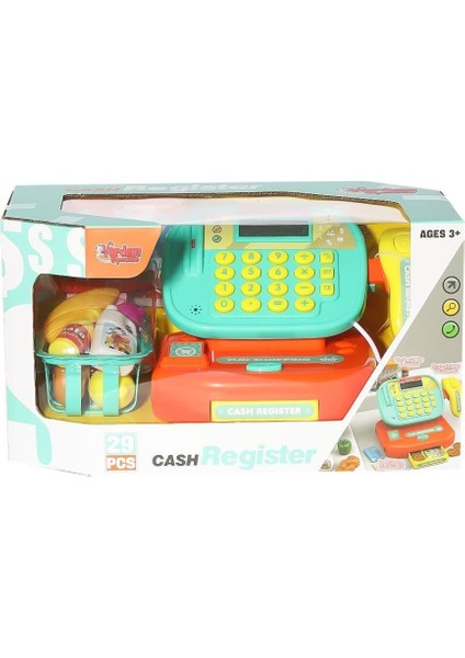 LS820A57-8 Işıklı Hesap Makineli Yazar Kasa -Vardem