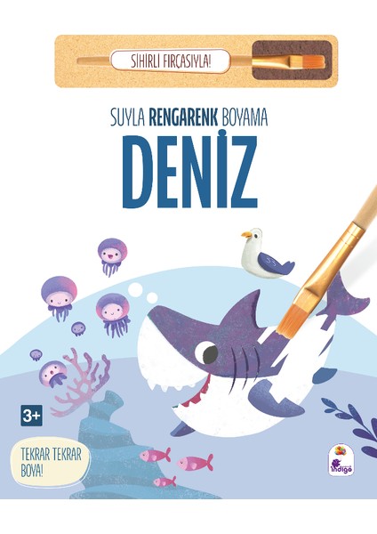 Suyla Rengarenk Boyama – Deniz (Sihirli Fırçasıyla)